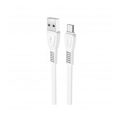 Data Cable Hoco X40 Noah USB to Micro-USB Fast Charging 2.4A White 1m