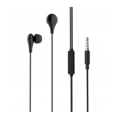 Hands Free Borofone BM24 Milo Earphones Stereo 3.5 mm Black with Micrphone and Operation Control Button