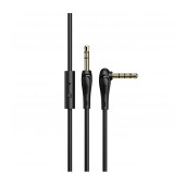 Audio Cable Hoco With Mic UPA15 AUX Male to 3.5mm Male 1m. Black