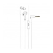 Hands Free Hoco Μ72 Admire Earphones Stereo 3.5mm  with Micrphone and Operation Control Button 1.2m White