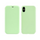 Case Hoco Colorful Series Liquid Silicone for Apple iPhone X / XS Green
