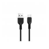 Data Cable Hoco X20 Flash USB to Micro-USB 2.4A Black 1m