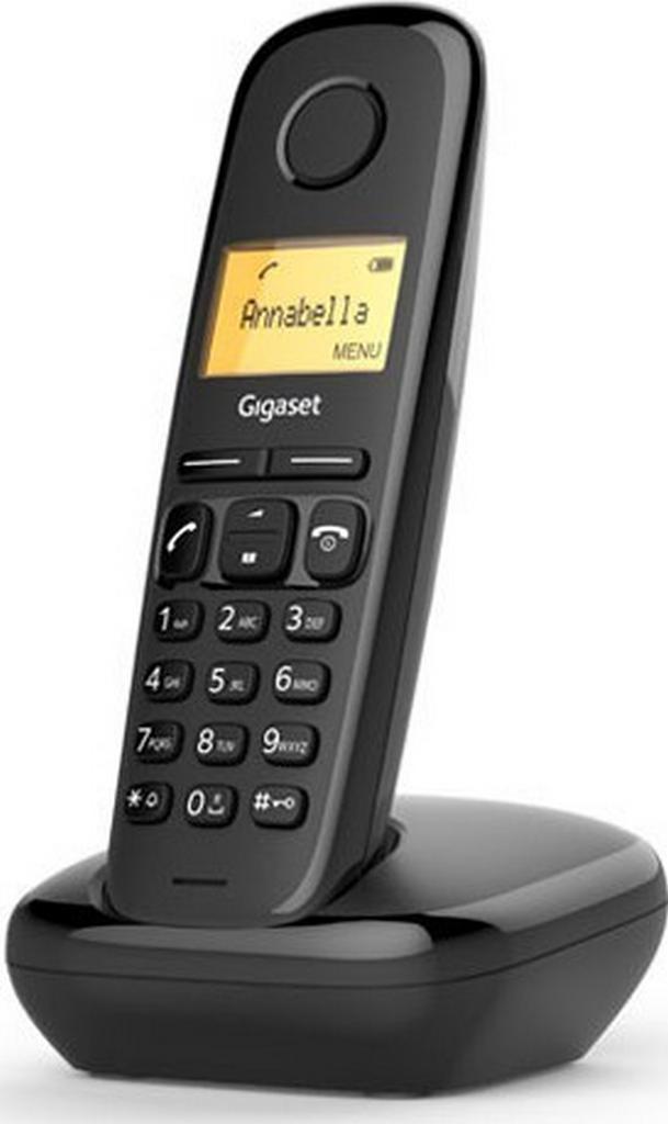 Ασύρματο Ψηφιακό Τηλέφωνο Gigaset A170 Μαύρο S30852-H2802-R601