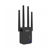 Wifi Repeater / Extender Dual Band Hi-Speed Comfast CF-WR754AC 1200Mbps of Four External Antennas. With European UK Plug