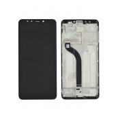 LCD & Digitizer Xiaomi Redmi 5 with Frame Black (Dimension:149mm) Type A