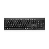 Wired Keyboard Media-Tech MT122KU-US, with USB connection. 104 Keys Layout. Black
