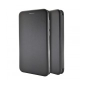 Book Case Ancus Magnetic Curve for Xiaomi Mi Note 10 Lite TPU Black