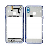 Middle Frame Cover Hisense H30 Lite Blue with Side Buttons and Camera Lens Original 3110338
