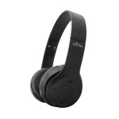 Wireless Stereo Headphone Media-Tech MT3591 EPSILION BT V.4.2 Black with Microphone, FM Radio and Micro SD /  3.5mm Slot