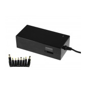 Universal Power Adapter Media-Tech MT6269 3,75A, 80W with 8 Types of Plug Black for Tablets & Other Devices