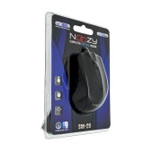 Wired Mouse Noozy SM-26 USB 3D with 3 Buttons and 1000DPI Black