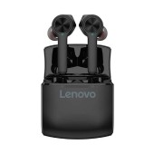 True Wireless Bluetooth Lenovo HT20 V.5.0 IPX5 Black with Touch Button and Great Battery Life