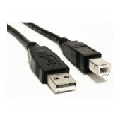 USB Data Akyga AK-USB-18 Cable A Female to B Male 5m Black