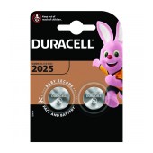 Buttoncell Lithium Duracell CR2025 Pcs. 2