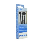 Hands Free Philips in-Ear HS Stereo 3.5mm TAE1105BK/00 Black With Microphone
