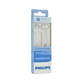 Hands Free Philips in-Ear HS Stereo 3.5mm TAE1105WT/00 White With Microphone