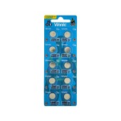 Buttoncell Vinnic L936 AG9 Pcs. 10 with Perferated Packaging