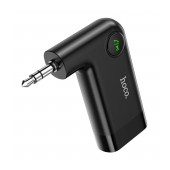 Wireless FM Transmitter Hoco E53 Dawn sound V.5.0 with 3.5mm Connection for Calls and Music Black