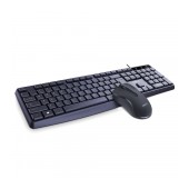 Wired Keyboard and Mouse iMICE KM-520 USB with 104 Keys and 1200DPI. Black