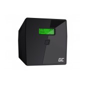 UPS Green Cell UPS08 Microsine 1000VA LCD 12V 9Ah 700W 2x Schuko + 2x IEC 146 x 160 x 350 mm