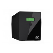 UPS Green Cell UPS09 Microsine 1000VA LCD 12V 9Ah 1400W 2x Schuko + 2x IEC 146 x 205 x 397 mm