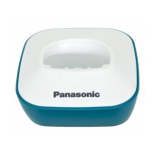 Charging Cradle for Dect Panasonic KX-TG1611 White-Turquoise Bulk