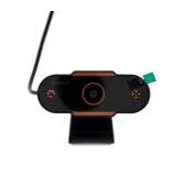USB Webcam Mobilis PC04 Live Camera Full HD 1080P 1920X1080 with 2MP and Microphone Black