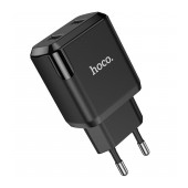 Travel Charger Hoco N7 Speedy Dual Port Charging USB 2.1A Black