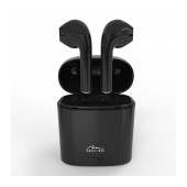 Wireless Hands Free Media-Tech MT3589K R-Phones TWS V.4.2 Black with Control Button in each earphone