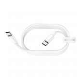 Data Cable Borofone BX44 High-Energy USB-C to USB-C 5A 100W 20V 1m White