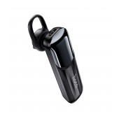 Business Wireless Headset Hoco E57 Essential V.5.0 Black with Big Control Button and 10 Hours Talk Time