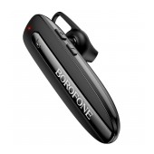 Wireless Hands Free Borofone BC33 Basic V5.0 Black with 3 Control Buttons and LED Indicator