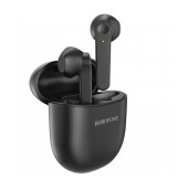 Wireless Hands Free Borofone BE49 Serenity TWS V.5.0 Black with Touch Sensor and Switching Master/Slave