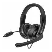 Stereo Gaming Headphone Borofone BO102 Amusement with 3.5mm Connector and Microphone with Activation Switch Black