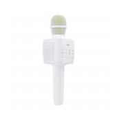 Wireless Microphone and Speaker Hoco BK5 Cantando V.5.0 Silver 5W with Karaoke Function and Micro SD Card