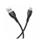 Data Cable Borofone BX51 Triumph USB to Micro-USB 2.4A 1m Black