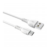 Data Cable Borofone BX51 Triumph USB to Micro-USB 2.4A 1m White