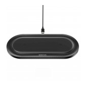 Wireless Charger Borofone BQ7 Prominent Dual Charge of 18W Total for Qi Devices Black