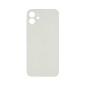 Back Cover for Apple iPhone 12 Silver OEM Type A without Camera Lens