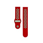 Spare Spart Ancus Wear Silicone Type with Fastening Holes 20mm Red