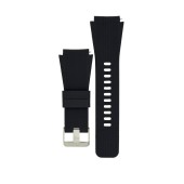 Spare Spart Ancus Wear Silicone Type with Vertical Grain 22mm Black