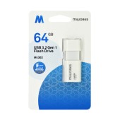 Flash Drive MiWorks MU302 64GB USB 3.2 Gen.1 White