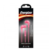 Hands Free Energizer CIA5 Stereo 3.5mm Pink with Micrphone and Operation Control Button 1,1m