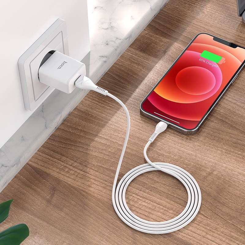 Hoco Φορτιστής Ταξιδίου Especial USB 5Vx2.1A Λευκός N9 | Homidoo.gr