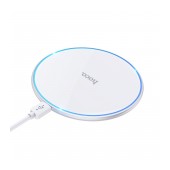 Wireless Charger Pad Hoco CW6 Pro Easy 15W Fast Charging 12V/1.5A White