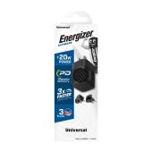 Travel Charger Energizer A20MU PD20W Fast Charge Black