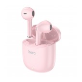 Wireless Hands Free Hoco EW07 Leader TWS V.5.1 Supports Leader-Follower Switch and Siri / Google Assistant Compatible PInk