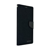 Book Case Goospery Canvas Diary for Samsung SM-A426B Galaxy A42 5G Black