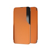 Book Case Ancus for Apple iPhone 13 TPU Orange