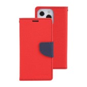 Book Case Goospery Fancy Diary for Apple iPhone 13 Mini Red - Navy